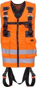 2 Point High-Visibility Full Body Harness - Orange