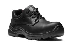 Black Metal-Free 4 Eyelet Shoe (Size 3 - 13)