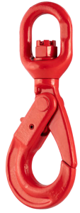Grade 80 Clevis Swivel Self-Locking Hook - 10mm