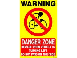 danger-zone-beware-when-vehicle-is-turning-left