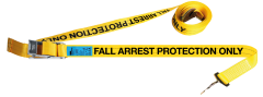 2T 4M Fall Arrest Protection OCB Strap, Twisted Snap Hook